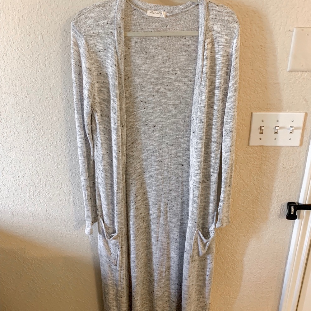 Long line cardigan